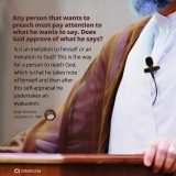 God's pleasure in sermons