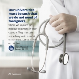 Independence in medicine