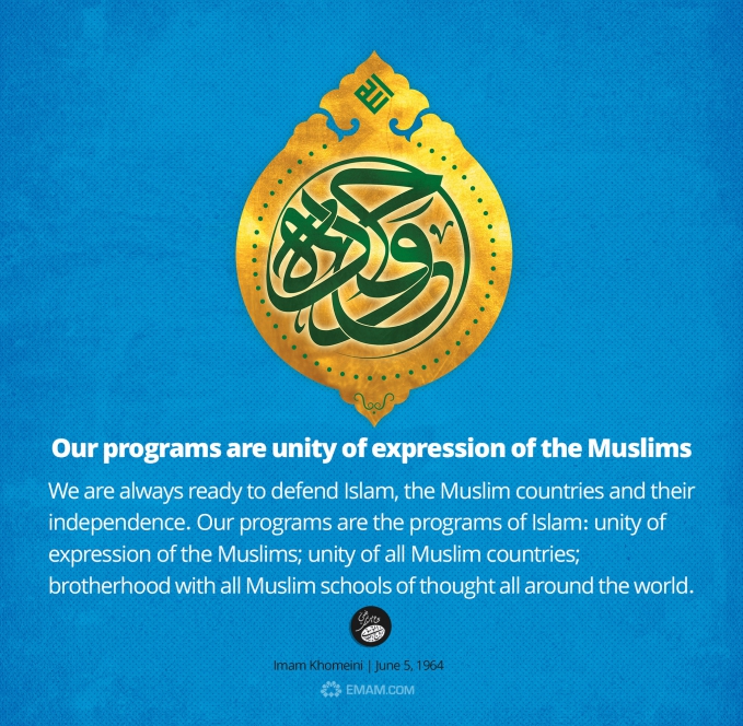 Our programs are expression of the Muslims