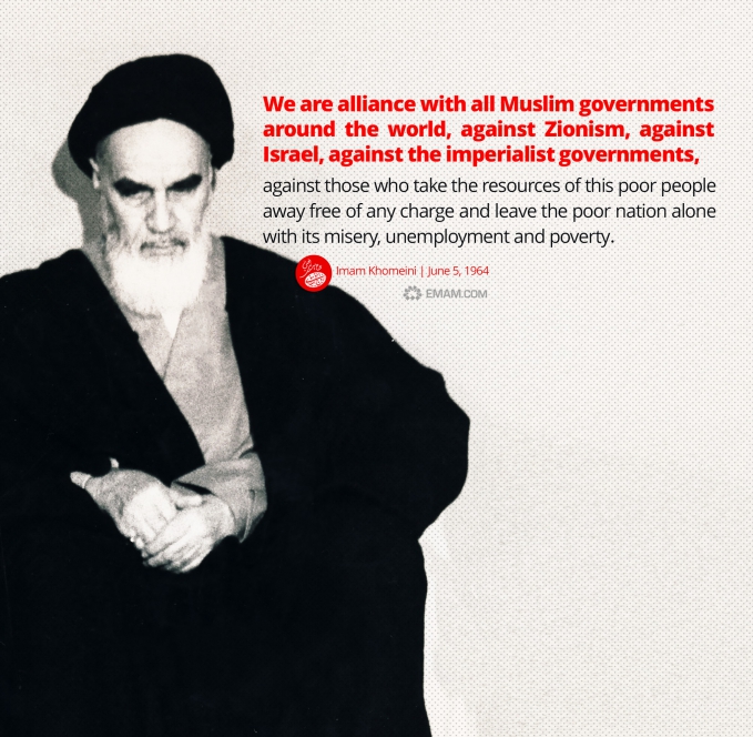 The confrontation of the Islamic world with Israel