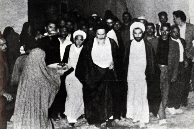 عکس قدیمی امام