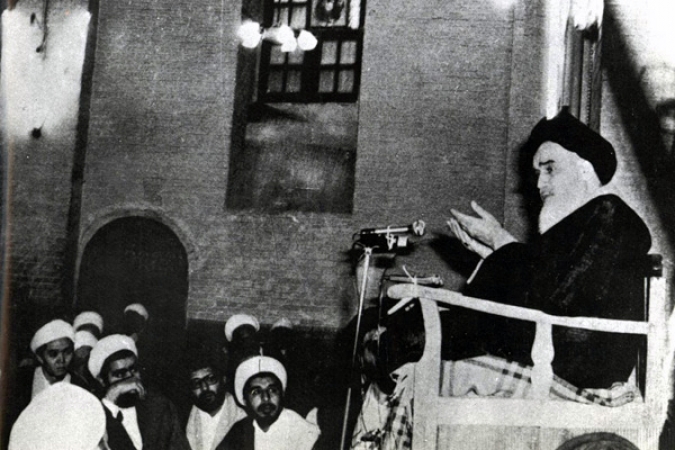 عکس قدیمی امام