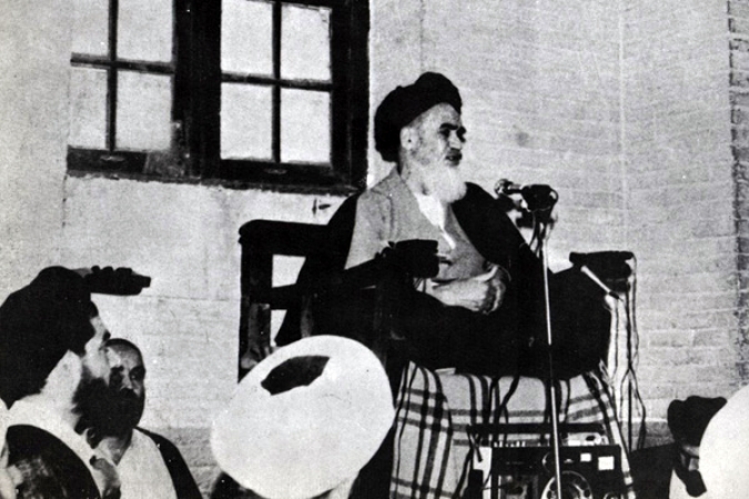 عکس قدیمی امام
