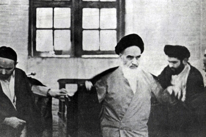 عکس قدیمی امام