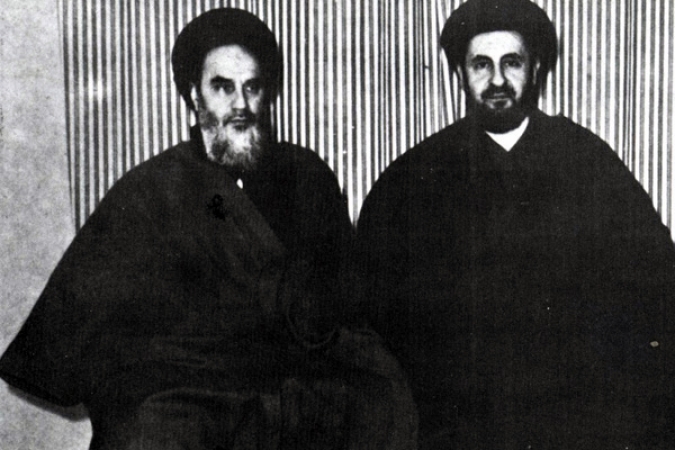 عکس قدیمی امام