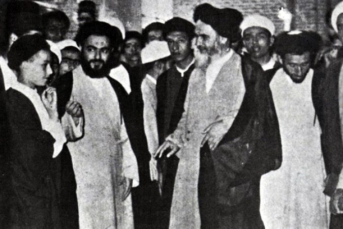 عکس قدیمی امام