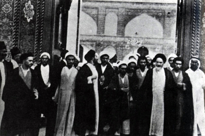 عکس قدیمی امام